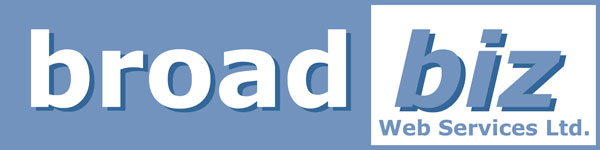 Image of Broadbiz logo, sponsor of Broadstairs Golf Society