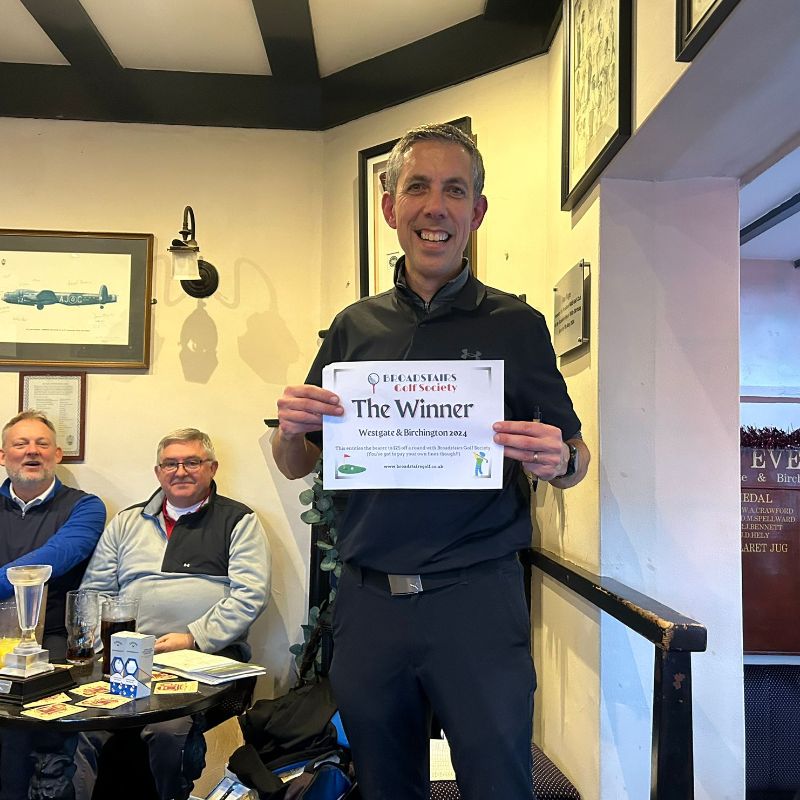 2024 - Westgate - Broadstairs Golf Society Project